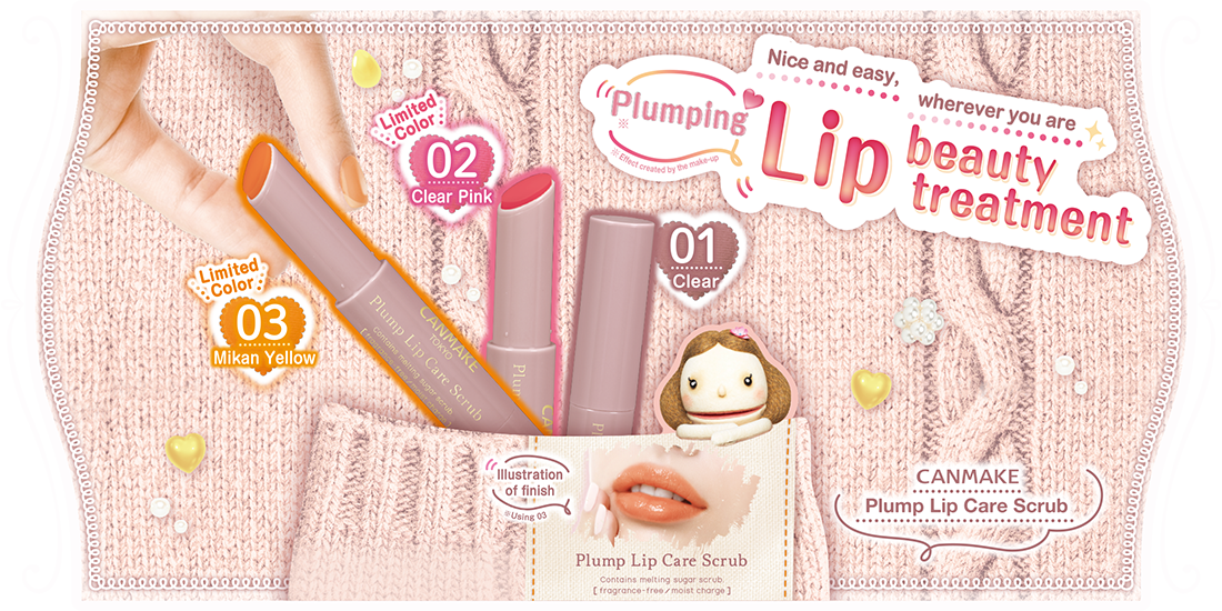 Nice and easy, wherever you are	Plumping Lip beauty treatment