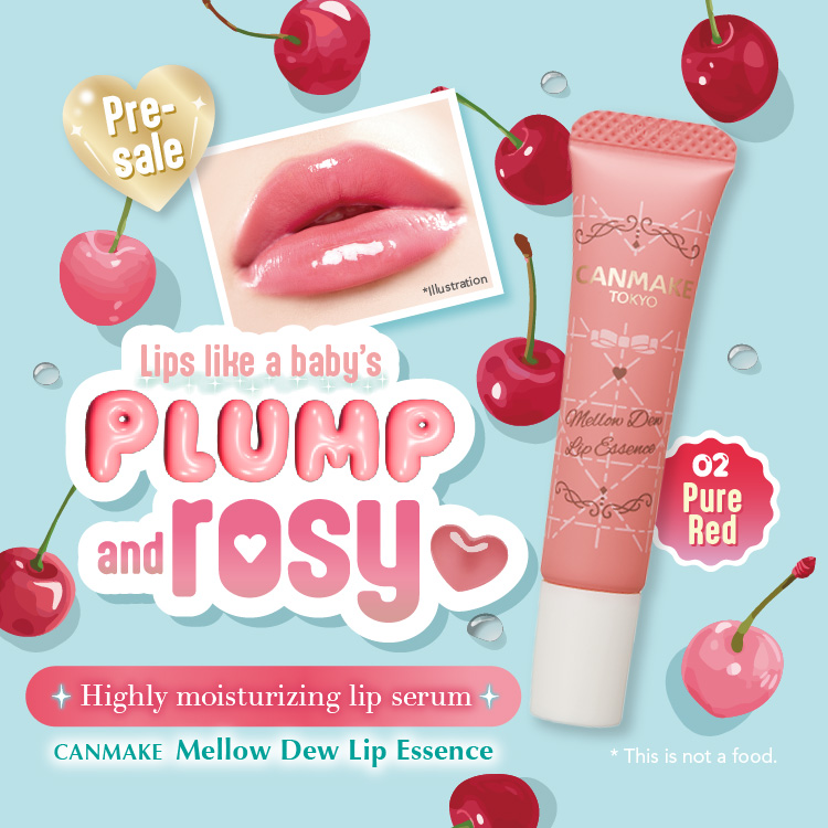 Lips like a baby’s Plump and rosy! Highly moisturizing lip serum